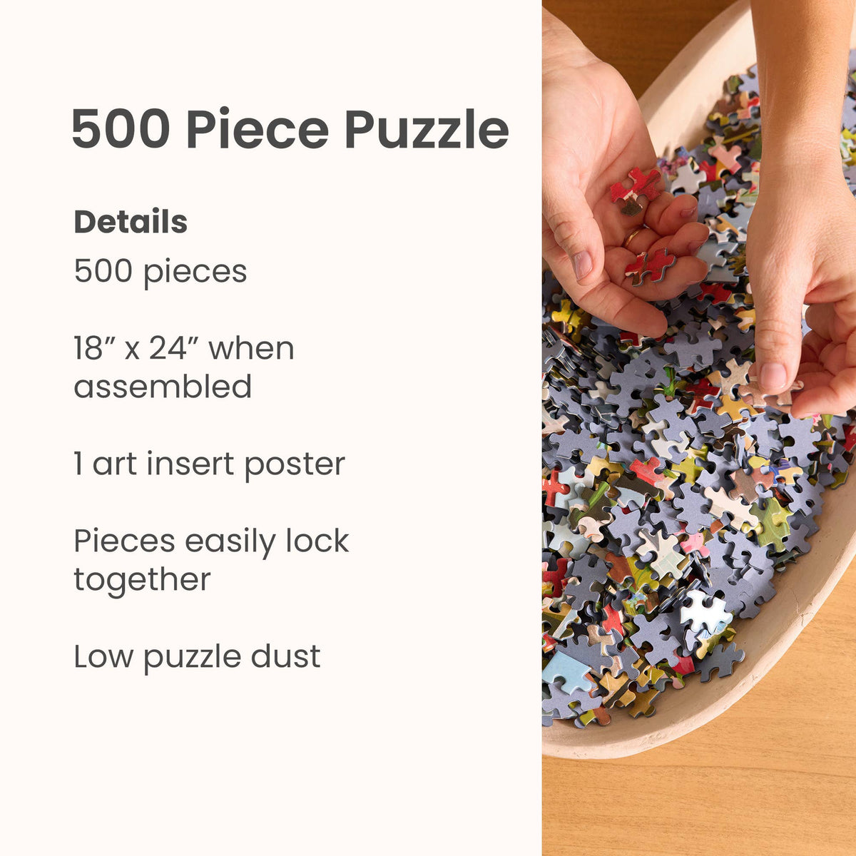 Seed Packets 500 Piece Puzzle, Spring Flower Garden Gift