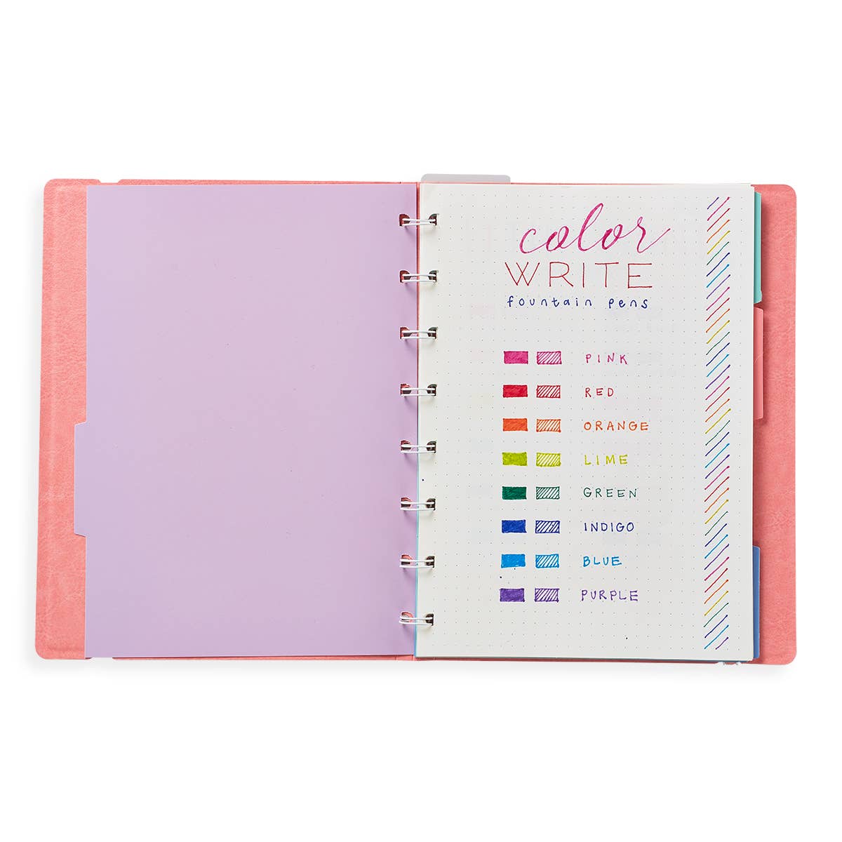 Color Write Fountain Pens - Set of 8