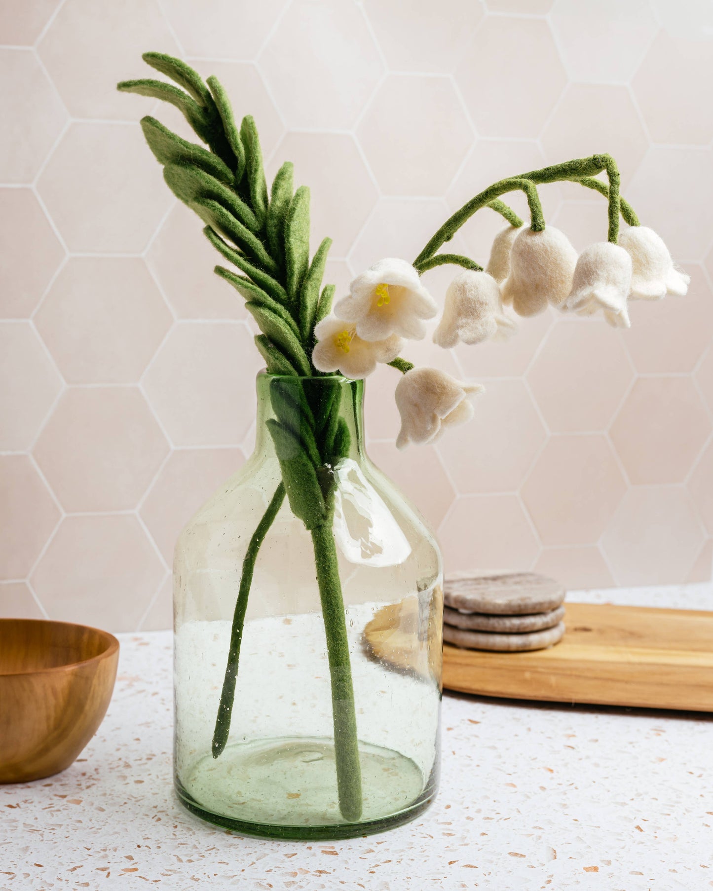 Felt Lily of the Valley