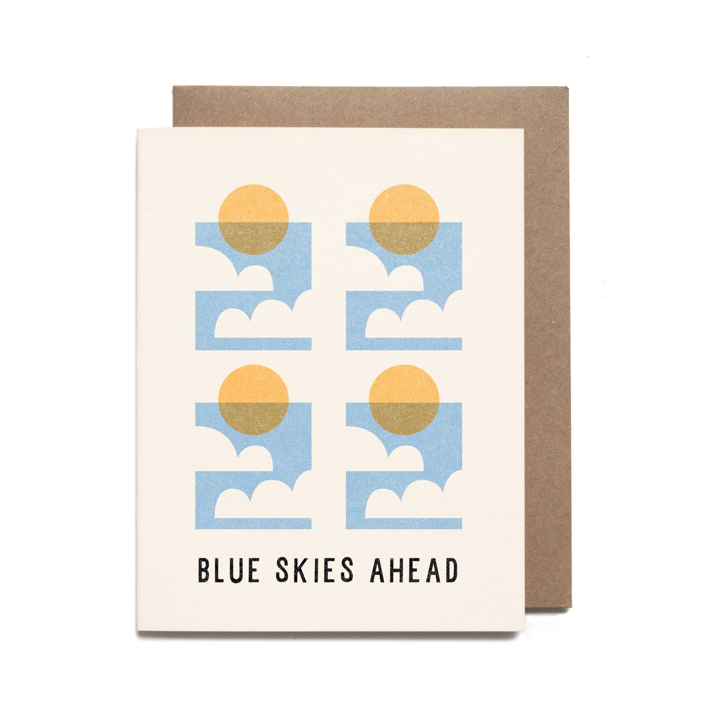 Blue Skies Ahead Card