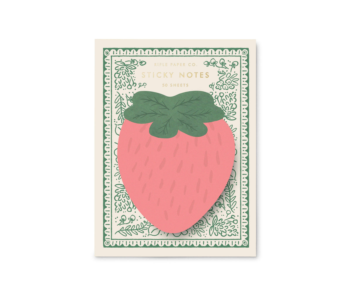 Strawberry Sticky Notes