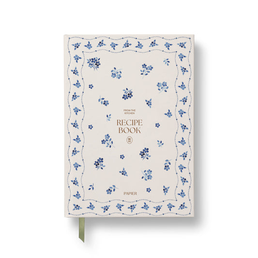 Guided Recipe Journal, A5 Hardcover - Ceramic
