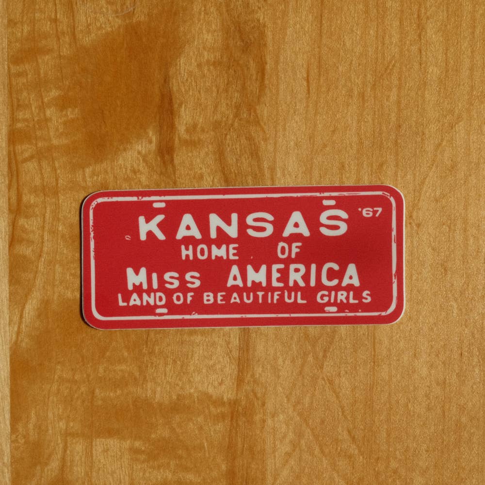 Beautiful Girls License Plate Sticker