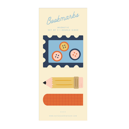 Crafty Magnetic Bookmark Set