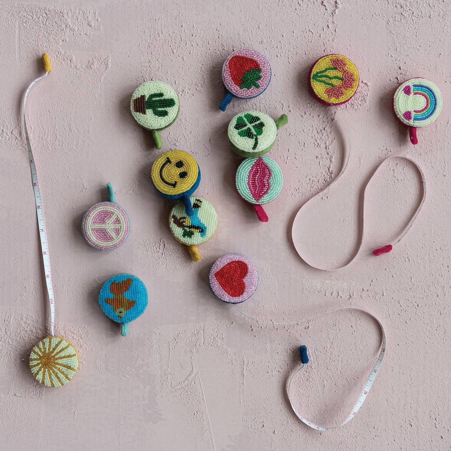 Glass Beaded Polyester Measuring Tape