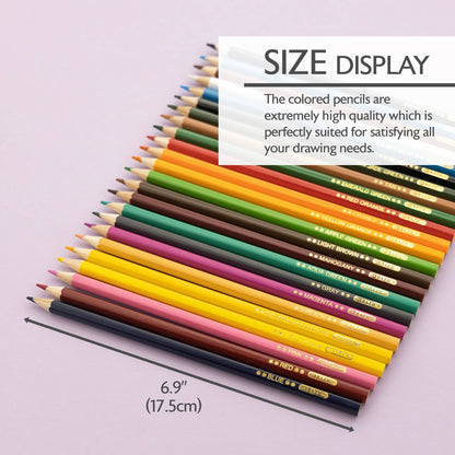 24 Colored Pencils