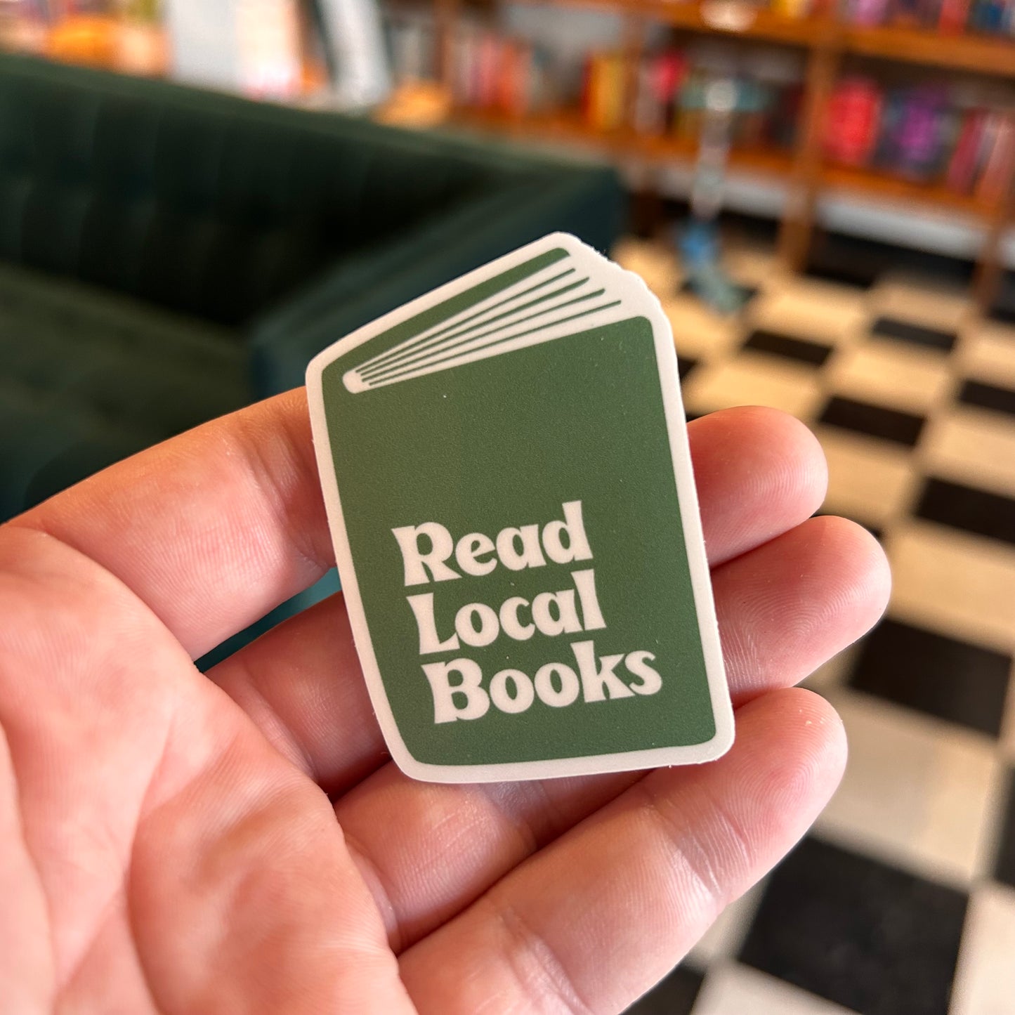 Read Local Books Sticker