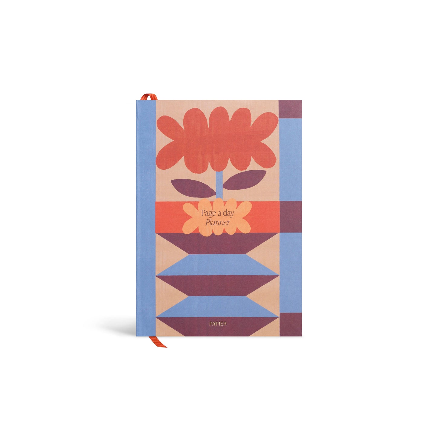 Page a Day Planner, Undated, A5 Hardcover - Floral