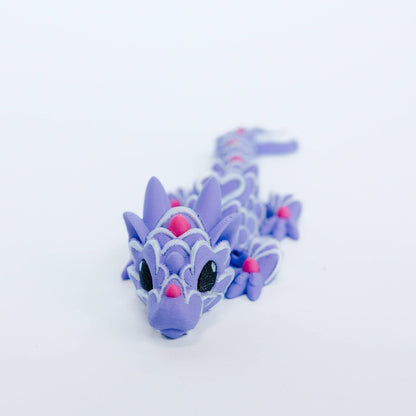 Mini 3D Printed Dragons – Assorted Colors