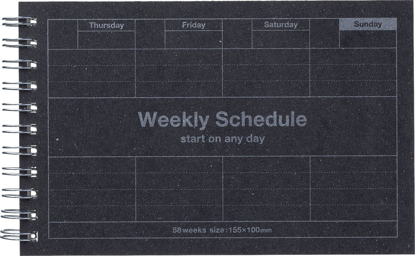 Dayfree Weekly Schedule