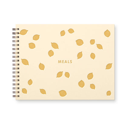 Lemon Pattern Meal Planner