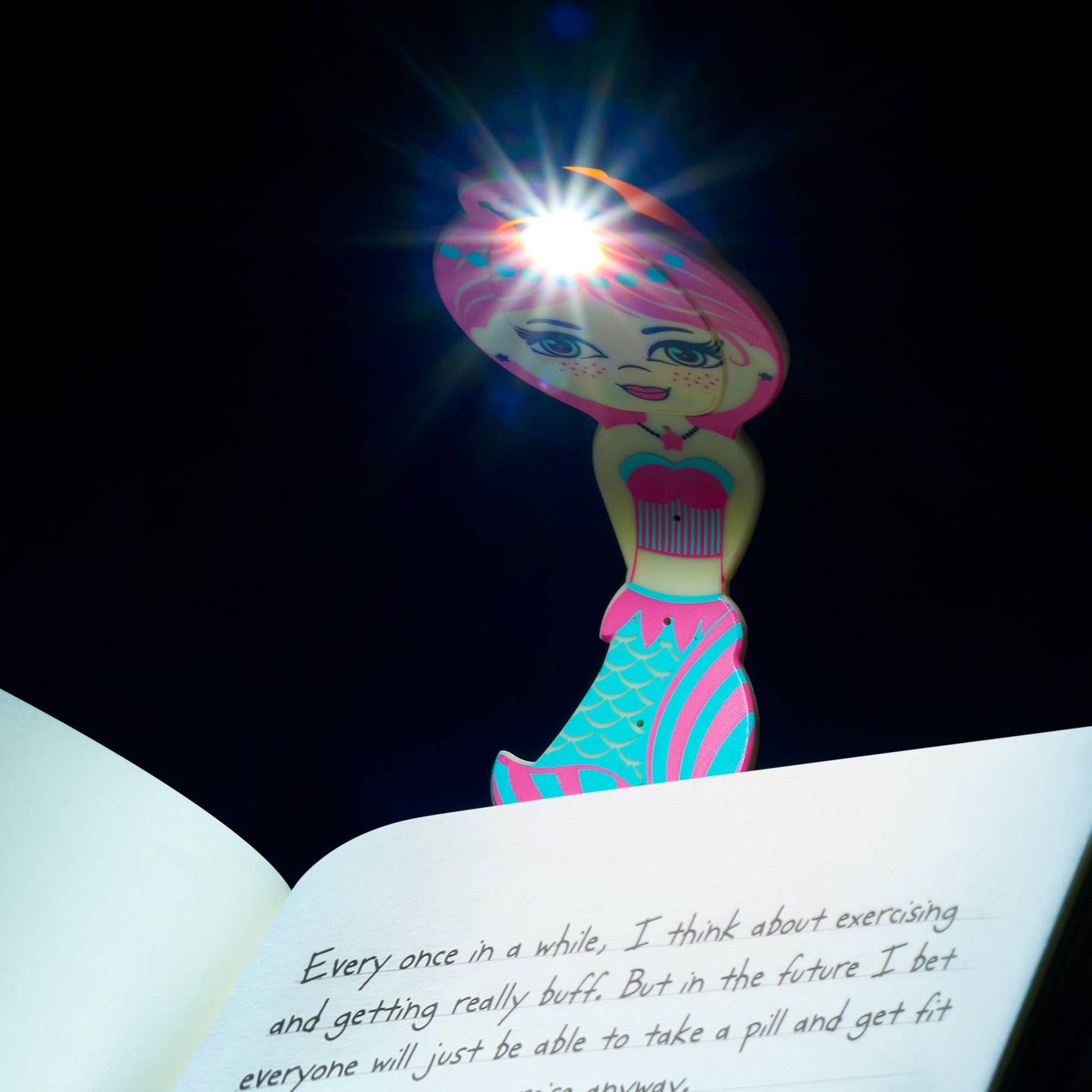 Flexilight Mermaid Booklight / Bookmark in one