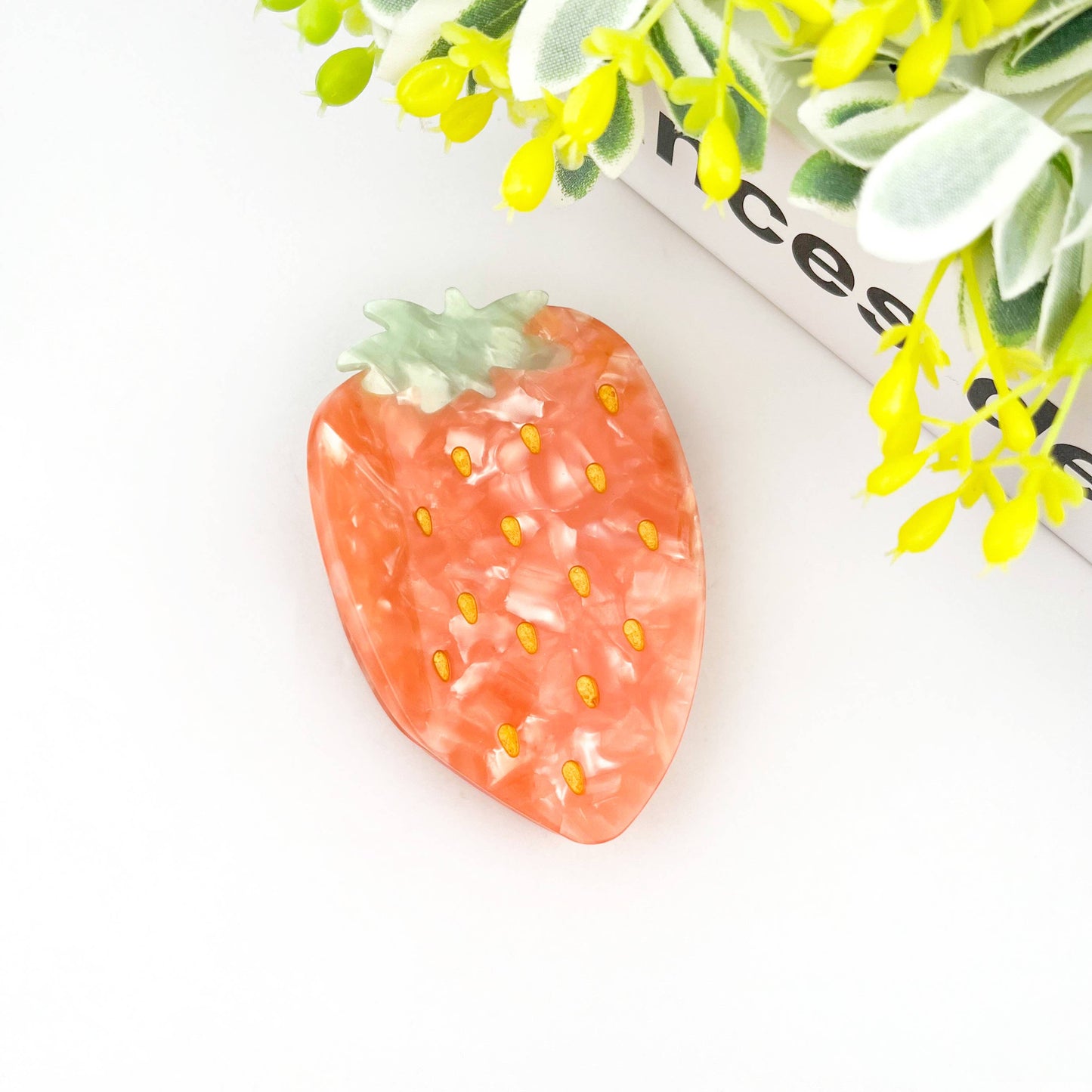 Strawberry Hair Clip,Fruit Claw Clip