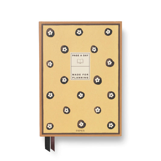 Page a Day Planner, Undated A5 Hardcover - Made for Planning