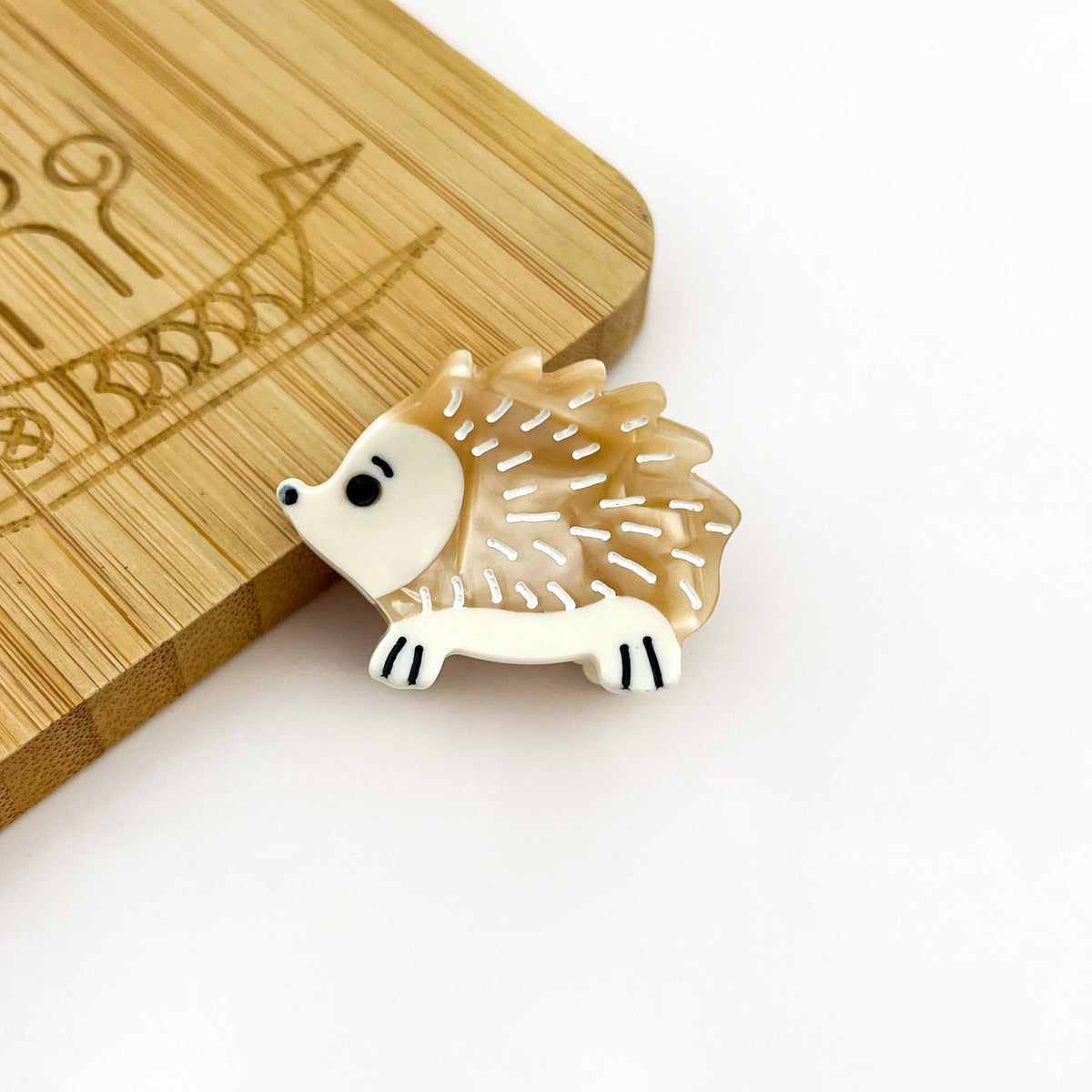 Mini Hedgehog Hair Claw Clip, Animal Hair Clip