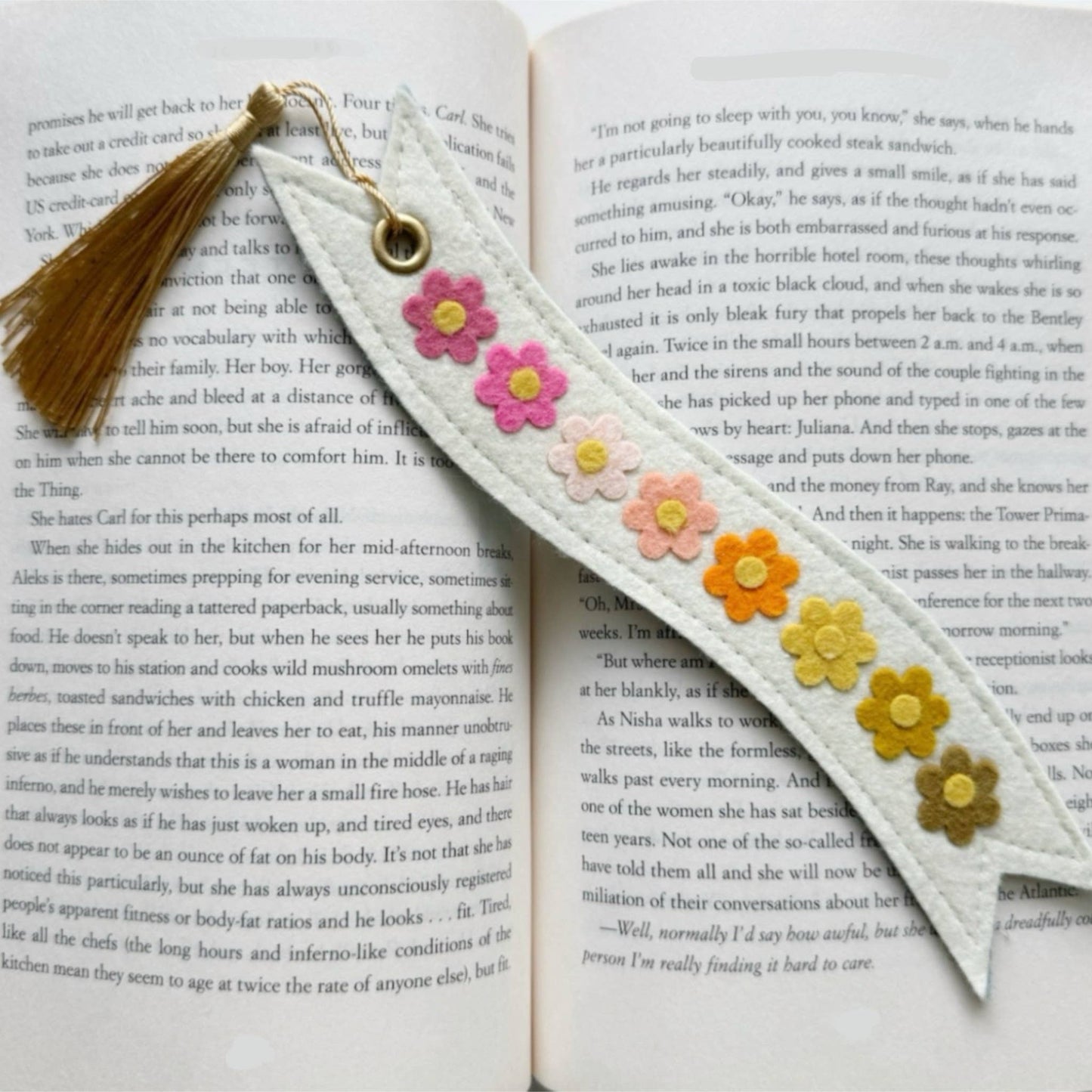 Flower Bookmark