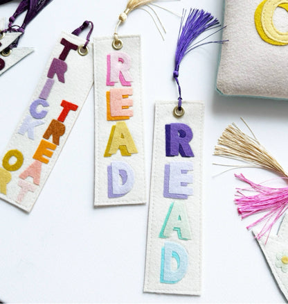 Read Felt Bookmark 