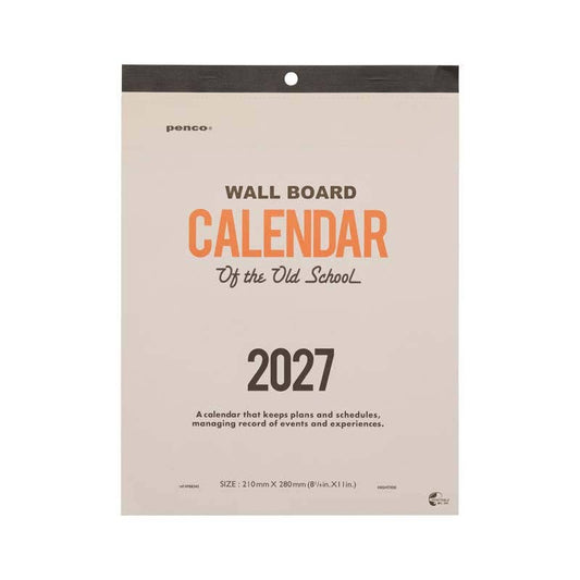 2027 Calendar (Penco) / A4