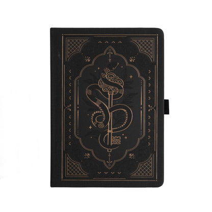 Coiled Key Dot Grid Notebook