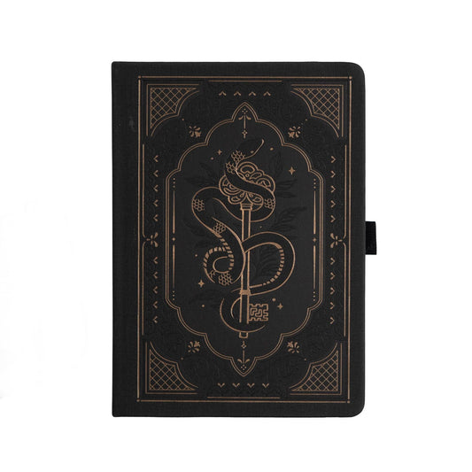 Coiled Key Dot Grid Notebook