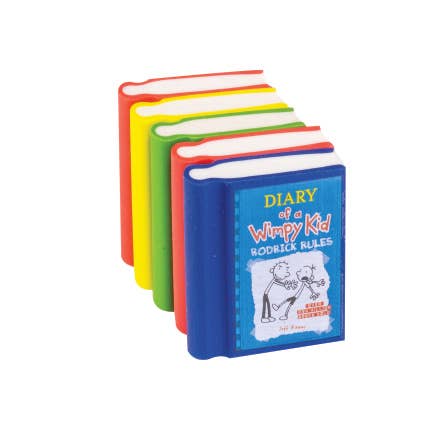 DIARY OF A WIMPY KID BOOK ERASERS     48/TUB