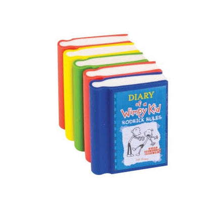 DIARY OF A WIMPY KID BOOK ERASERS     48/TUB