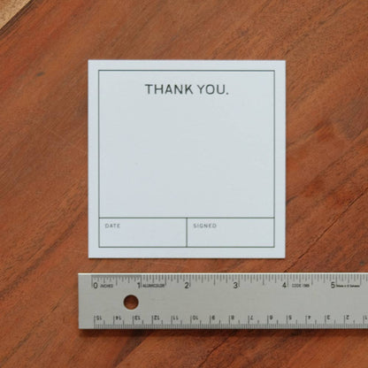 Thank You Note Cards (Pack of 6)