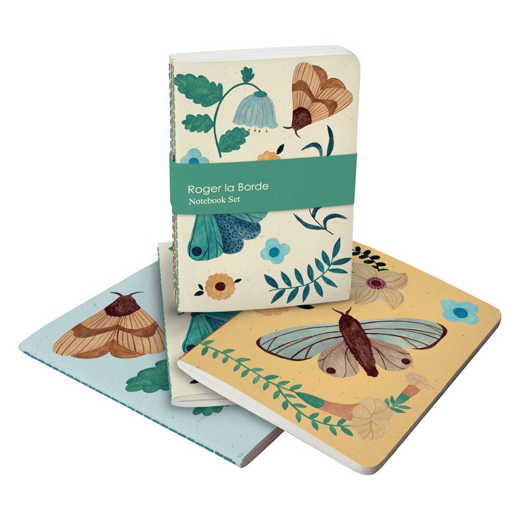 Flutter and Bloom A6 Softback Journal Set  - A6E 100S