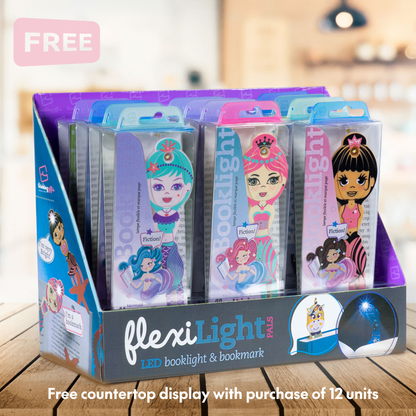 Flexilight Mermaid Booklight / Bookmark in one