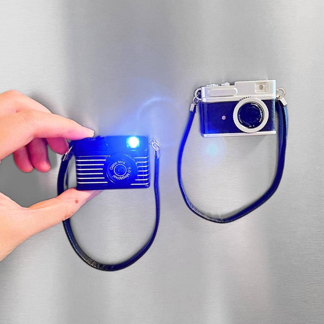 Retro Camera Fridge Magnet for Photographers & Retro Lovers