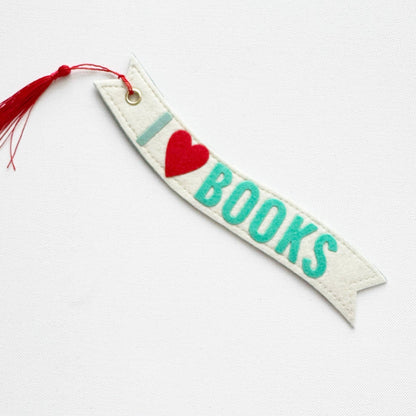 I Love Books Bookmark