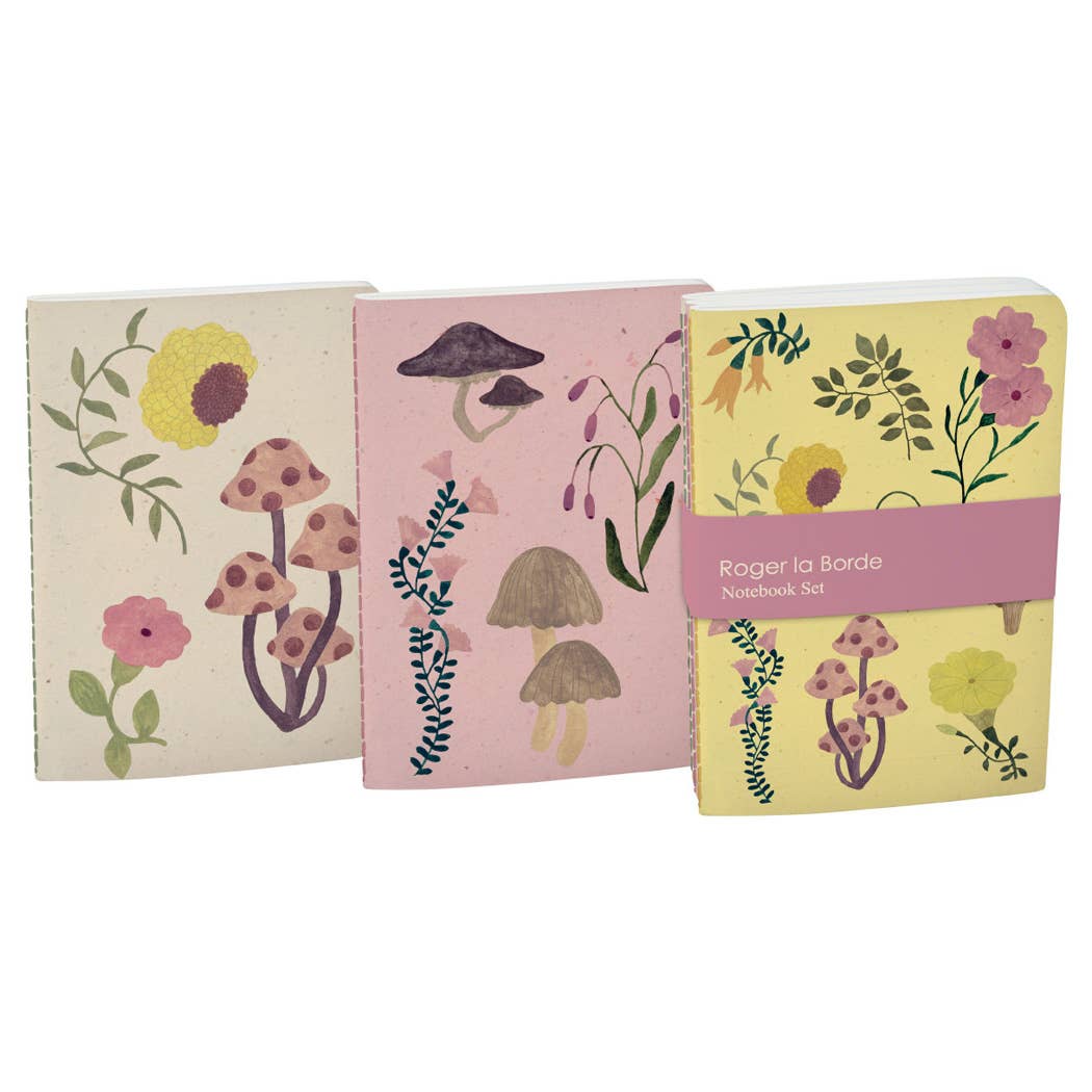 Flora and Fungi A6 Softback Journal Set  - A6E 101S