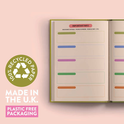 2026 Weekly Planner | Diary Agenda A5 | Les Fleurs