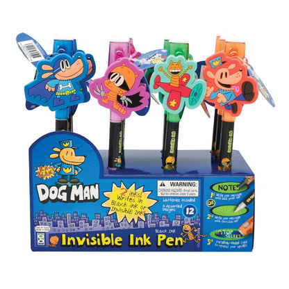 DOG MAN INVISIBLE INK PEN  12/DSP
