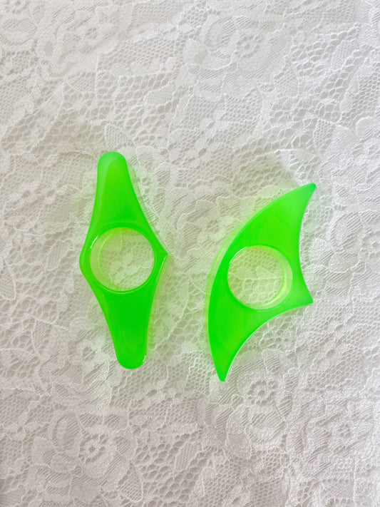Neon Green Book Holder