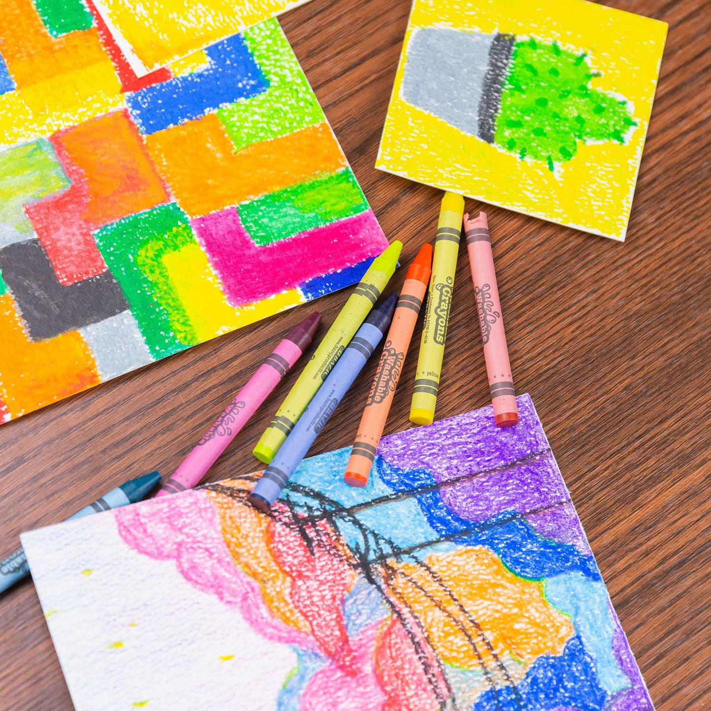Premium Washable Crayons 24 Color