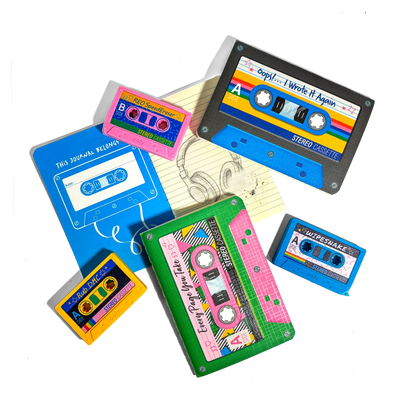 Rewind Retro Mini Notebooks - Set of 3