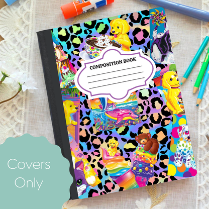 Neon Animals-Composition Notebook Cover