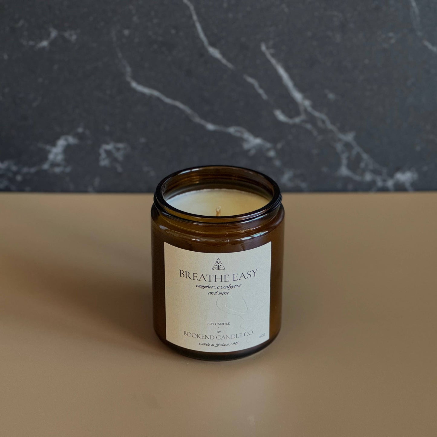 Eucalyptus Candle - Breathe Easy Soy Candle
