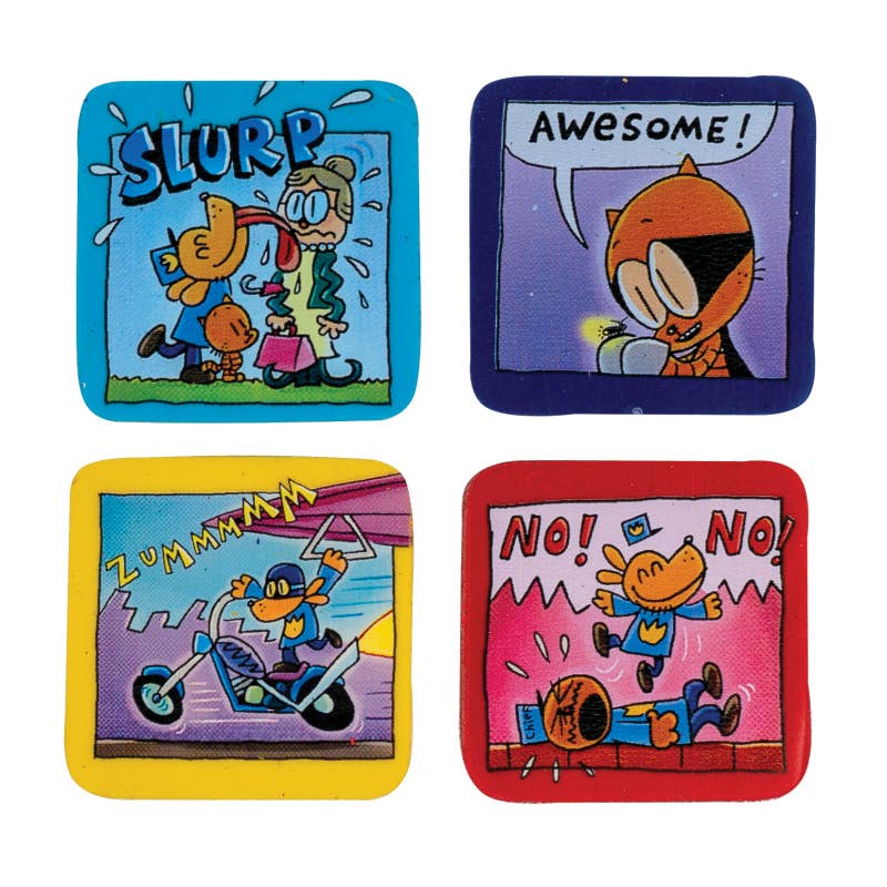 DOG MAN COMIC ERASER   24/BX