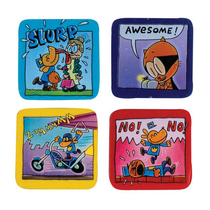DOG MAN COMIC ERASER   24/BX