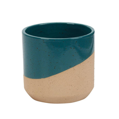 Truu Design Dipped Glaze Planters/Plant Pots, 5.1"D, 3 Col.