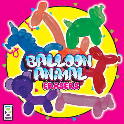 Balloon Animal Erasers 24/tub