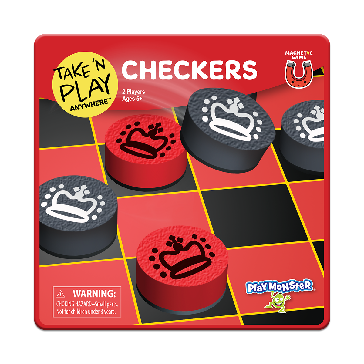Take 'N Play Anywhere Checkers - Ultimate Travel Game