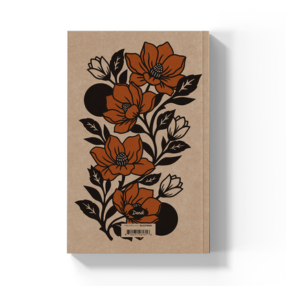 Magnolias Kraft Classic Layflat Notebook KLC2726KL