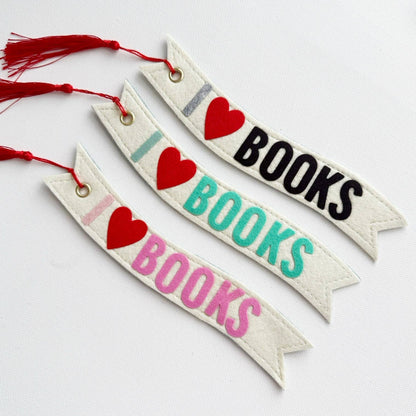 I Love Books Bookmark