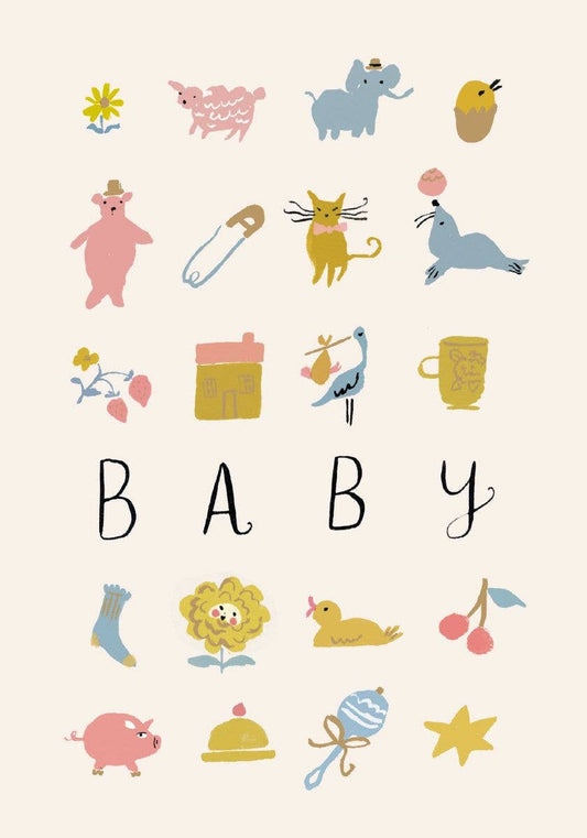 New Baby Toys Petite Card single