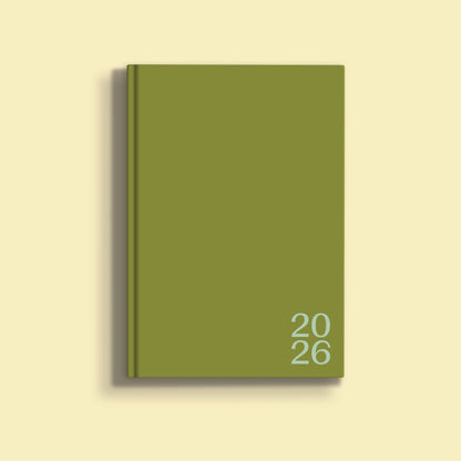 2026 Weekly Planner | Diary Agenda A5 | Matcha
