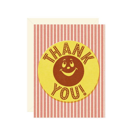 Face Thank You Card
