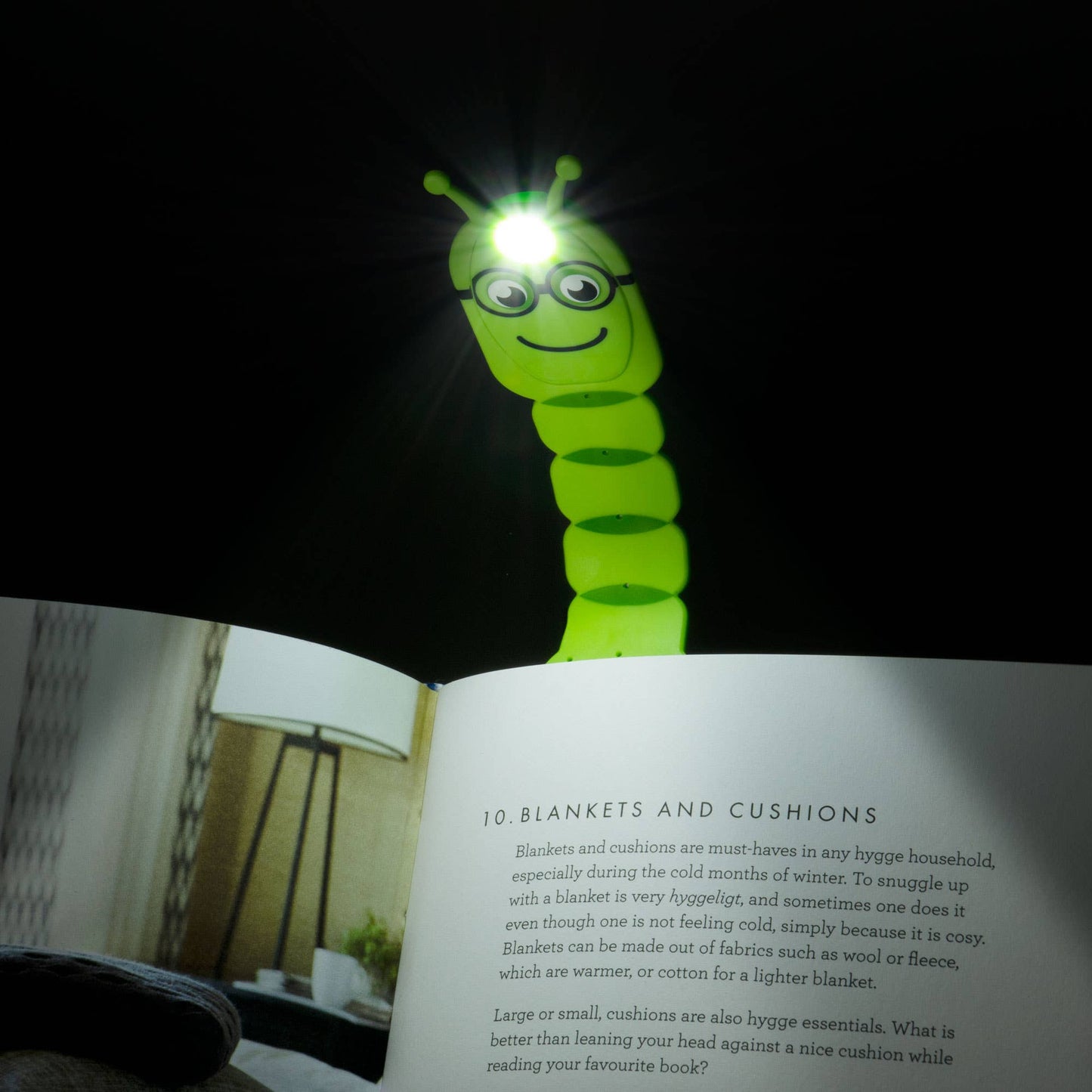 Flexilight Bookworm - Booklight / Bookmark in one